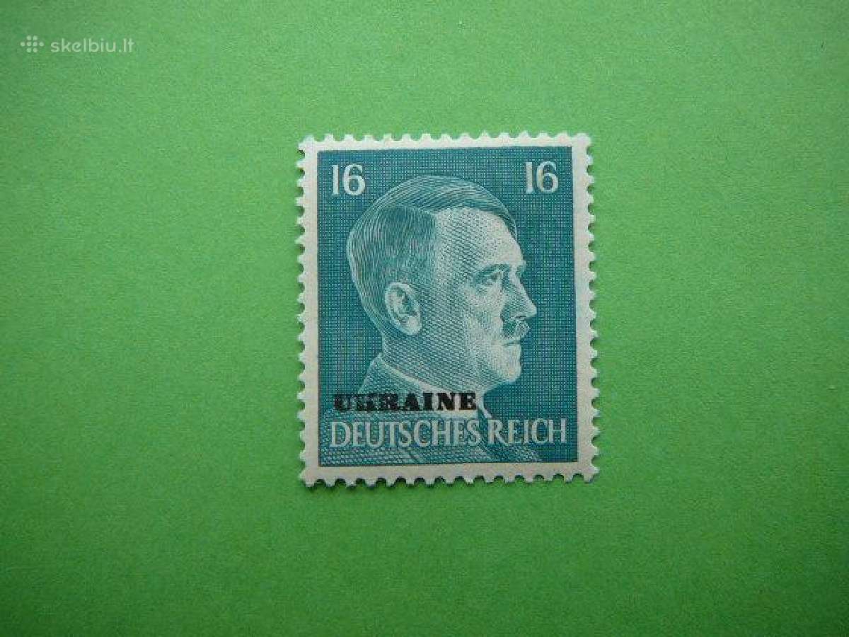 Ostland Vokietija Ukraina 16pf 1941 Mlh ostu120p