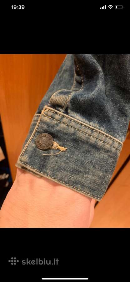 Džinsinis vyr. Bershka švarkas - nuotraukos Nr. 3