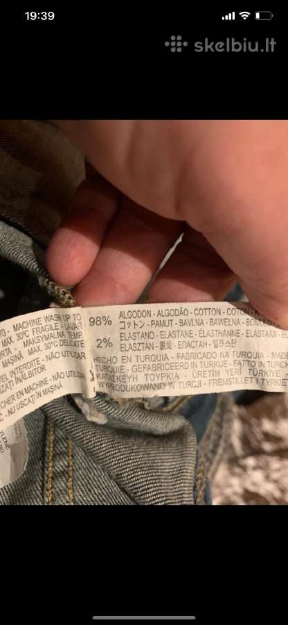 Džinsinis vyr. Bershka švarkas - nuotraukos Nr. 9