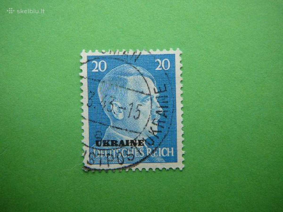 Ostland Vokietija Ukraina 20pf 1941 antsp ostu121a