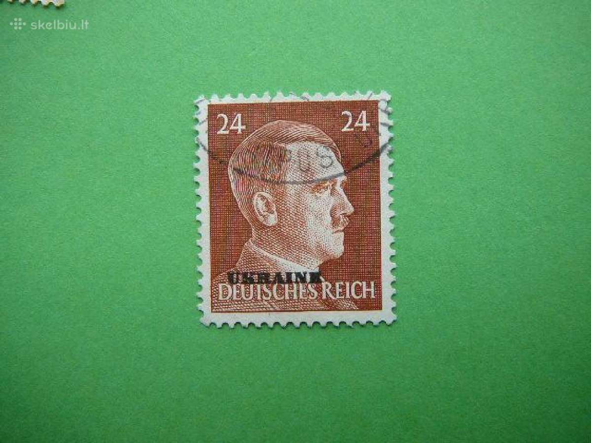 Ostland Vokietija Ukraina 24pf 1941 antsp ostu122a