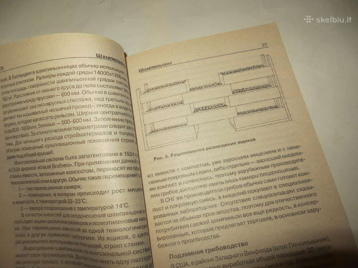 Knyga Grybų auginimas šampinjonai šiitake 2003 - nuotraukos Nr. 9