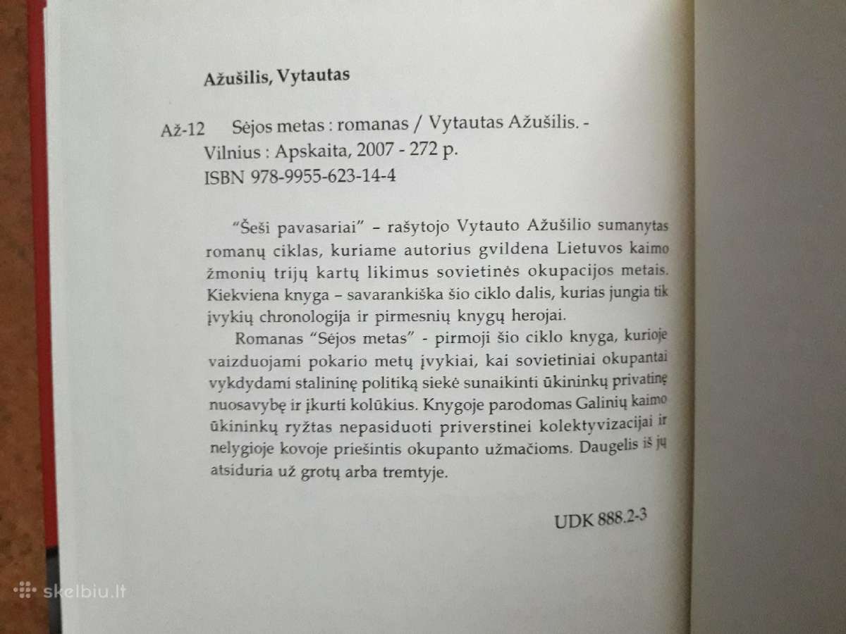Vytautas Ažušilis "Pilnas šešių romanų ciklas" - nuotraukos Nr. 5