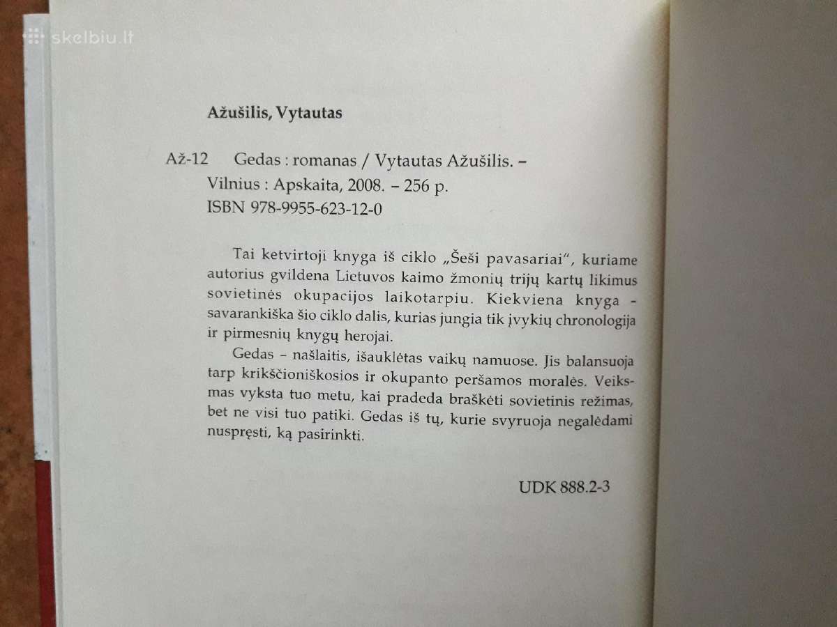 Vytautas Ažušilis "Pilnas šešių romanų ciklas" - nuotraukos Nr. 17