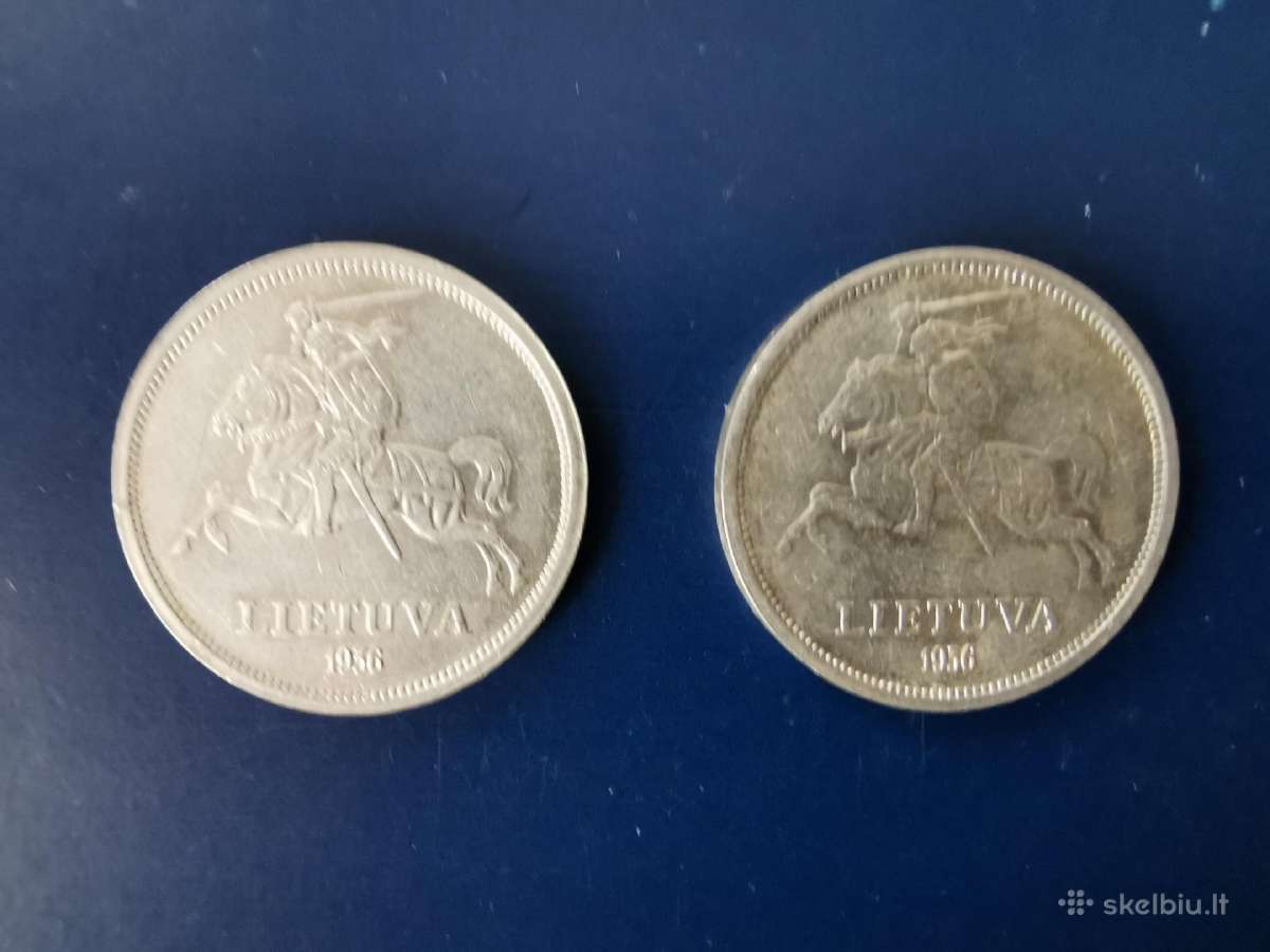 Lietuva 1936m 5 litai Basanavičius - nuotraukos Nr. 2