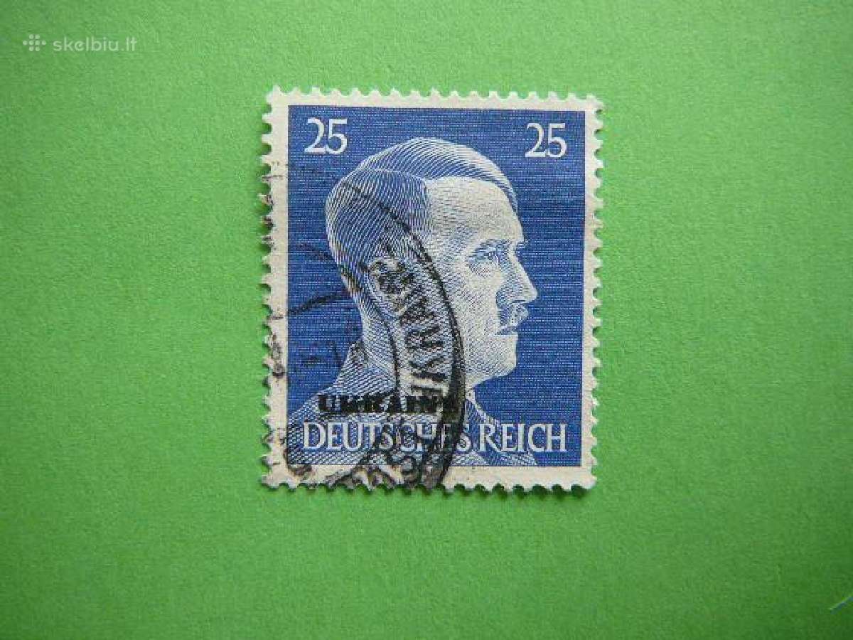 Ostland Vokietija Ukraina 25pf 1941 antsp ostu123a