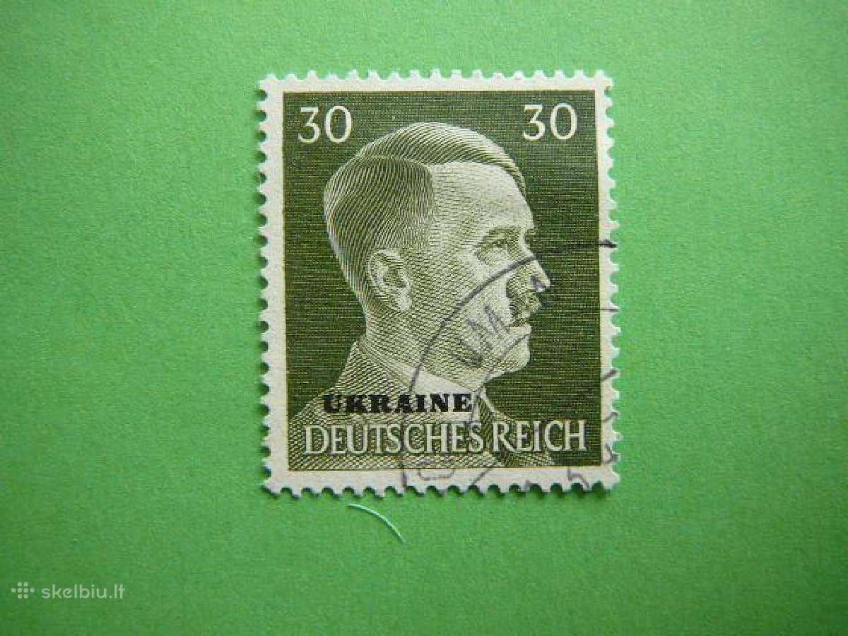 Ostland Vokietija Ukraina 30pf 1941 antsp ostu124a