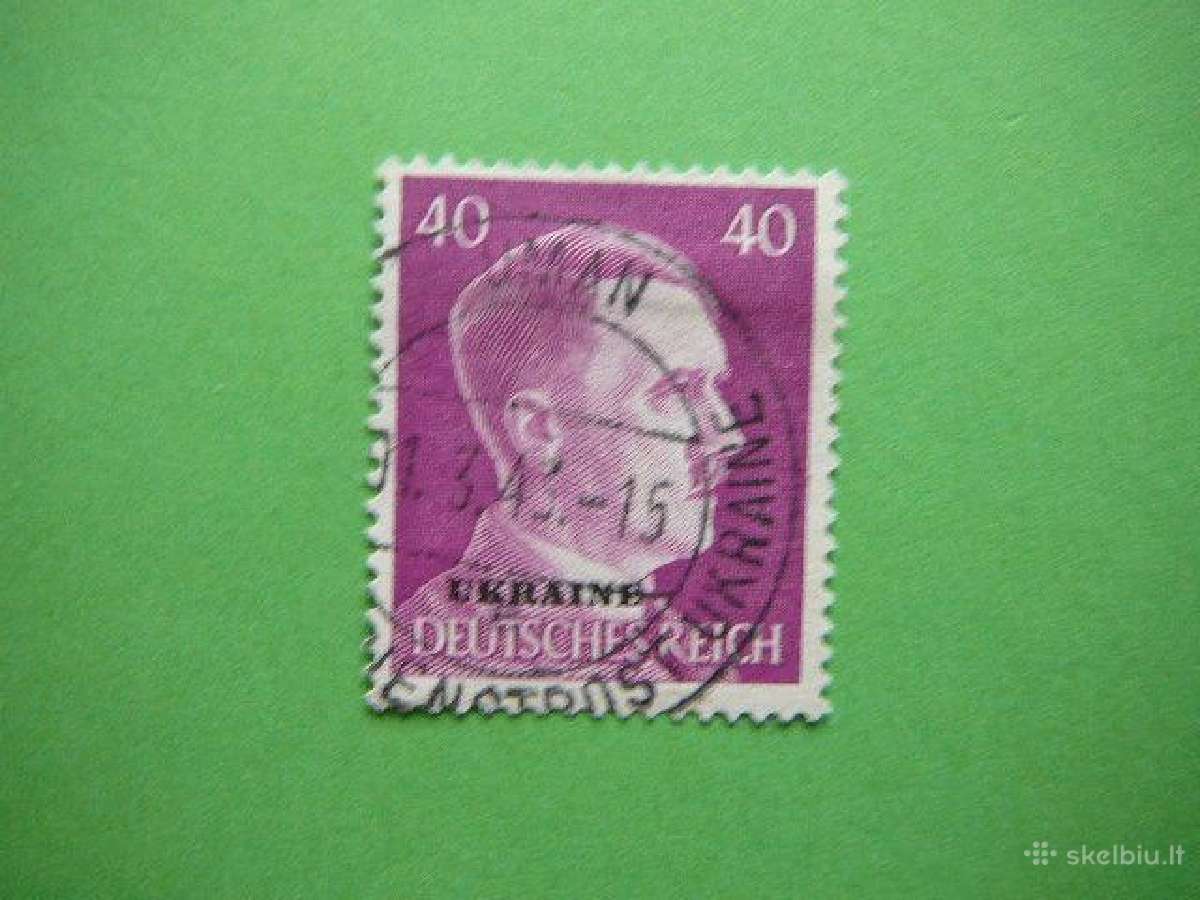 Ostland Vokietija Ukraina 40pf 1941 antsp ostu125a