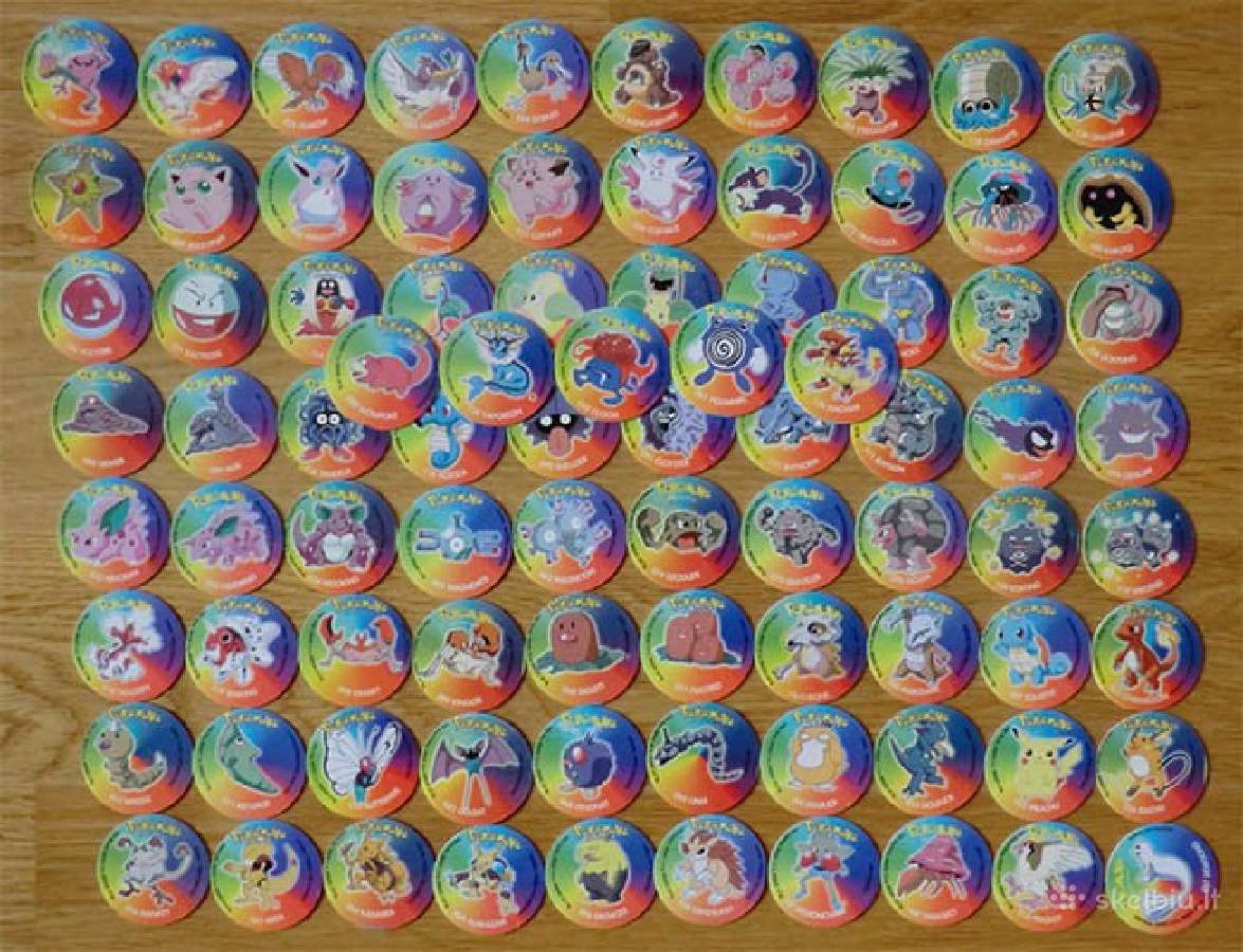 Perku Dbz (Dragon Ball)korteles, Pokemon kepsai - nuotraukos Nr. 2
