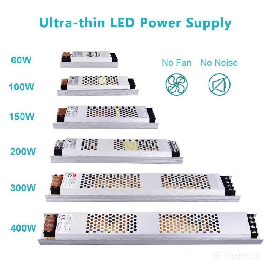 LED maitinimo šaltinis 24v, 60w - nuotraukos Nr. 5