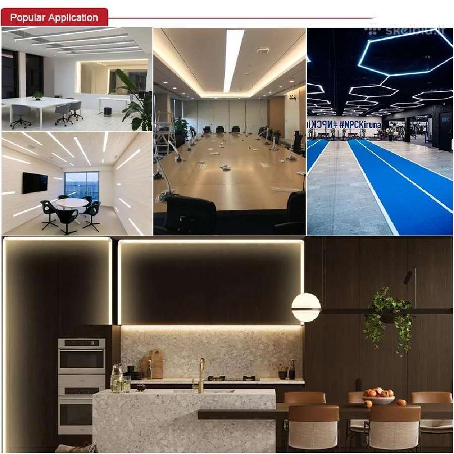Cob LED juosta 4000k, 480 LED, Dc 24v, 5m - nuotraukos Nr. 6
