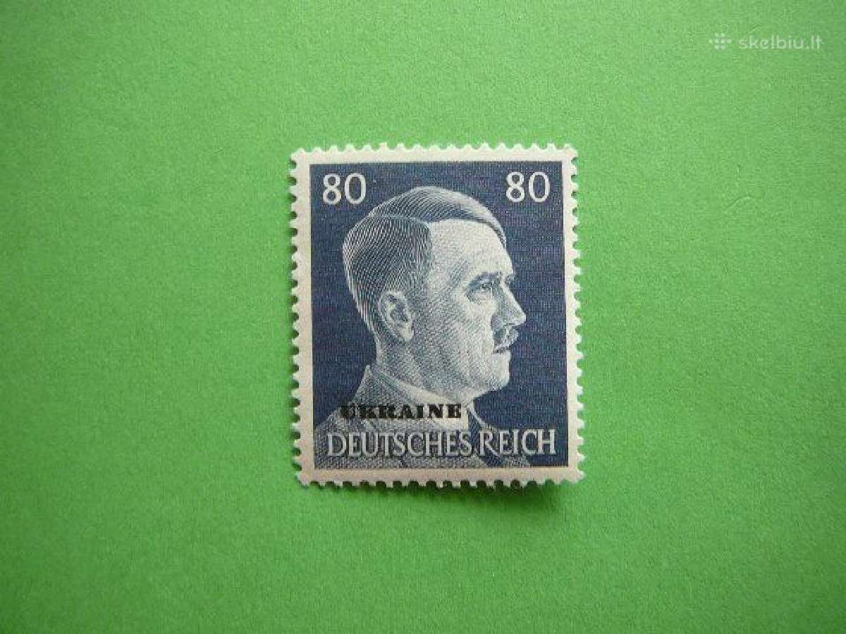 Ostland Vokietija Ukraina 80pf 1941 Mnh ostu128s