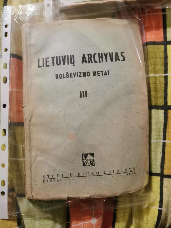 Lietuvių archyvas-bolševizmo metai - nuotraukos Nr. 3