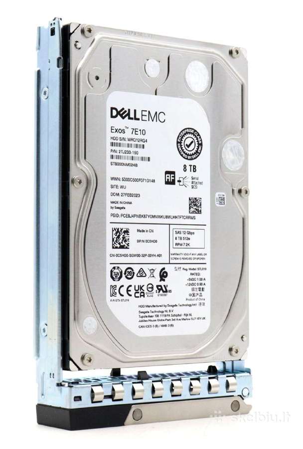 3.5" Sas HDD 73gb-600gb 1tb-10tb 12tb-32tb - nuotraukos Nr. 5
