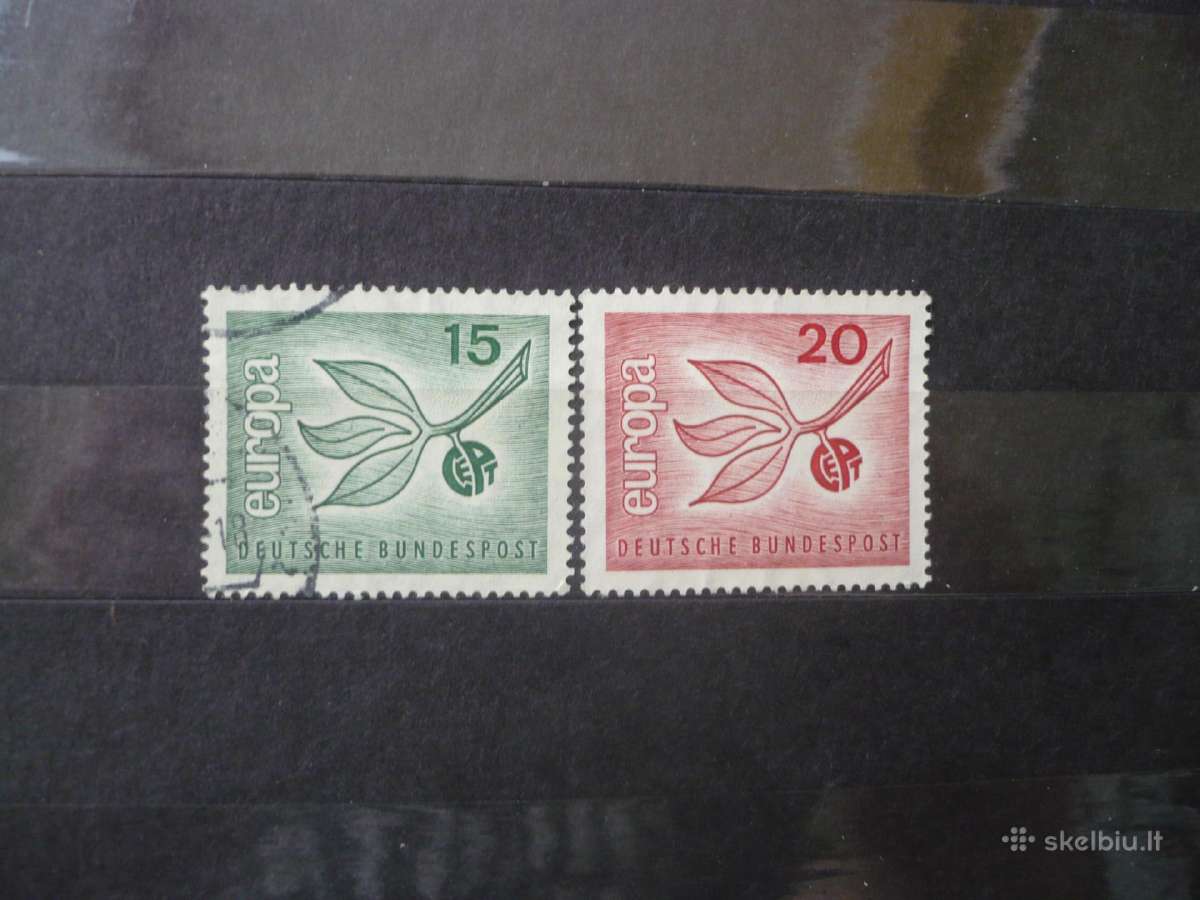 1965 metų Europa pašto ženklai