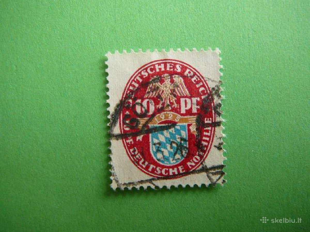 Herbai Bavarija Vokietija 1925 antsp. vkt376a