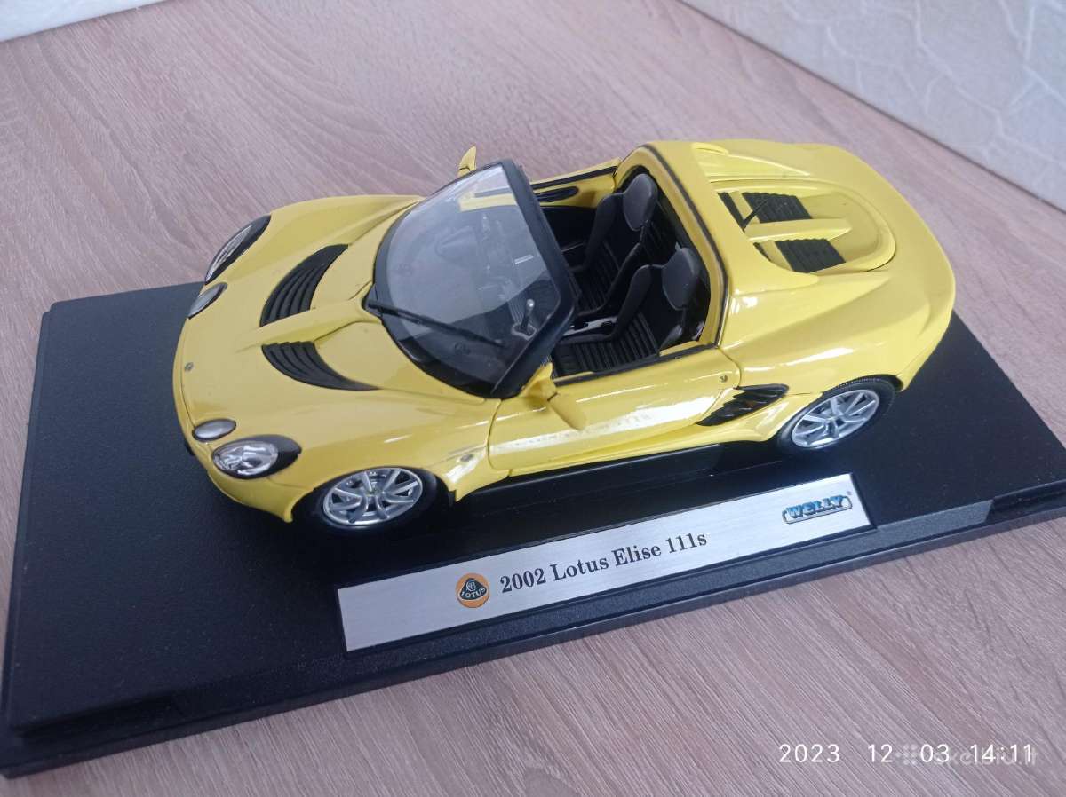 2002mlotus elise111s 1:18 - nuotraukos Nr. 4
