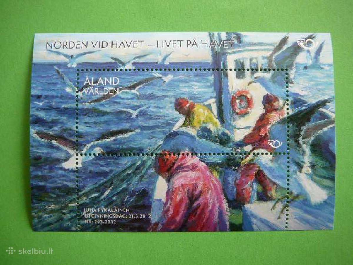 Laivai Pauksciai Suomija - Alandai 2012 Mnh sma67