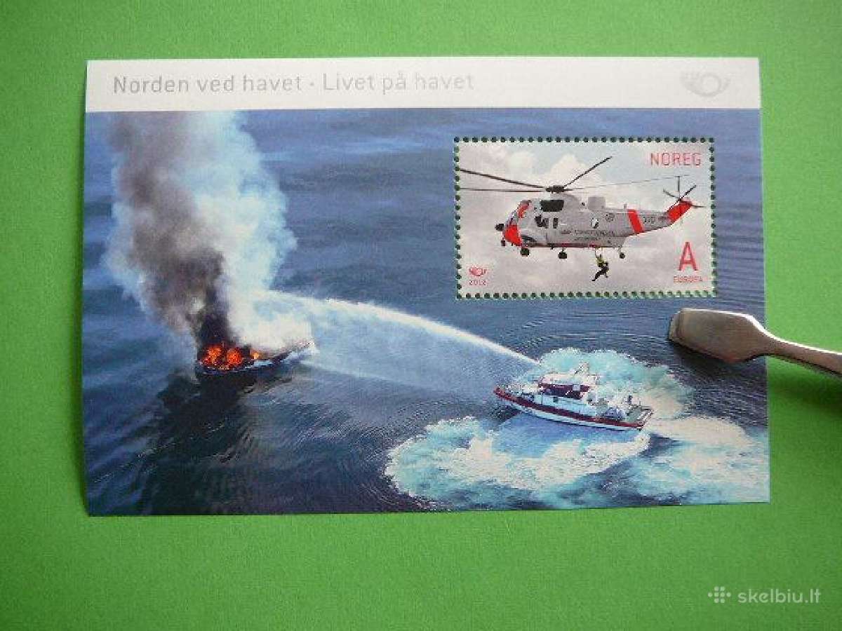 Gelbetoju laivai Lektuvai Norvegija 2012 Mnh nvg88