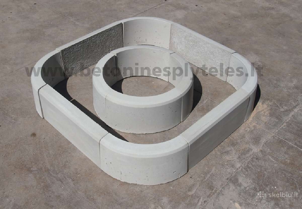 Betoninės šaligatvio plytelės, borteliai, latakai, - nuotraukos Nr. 21