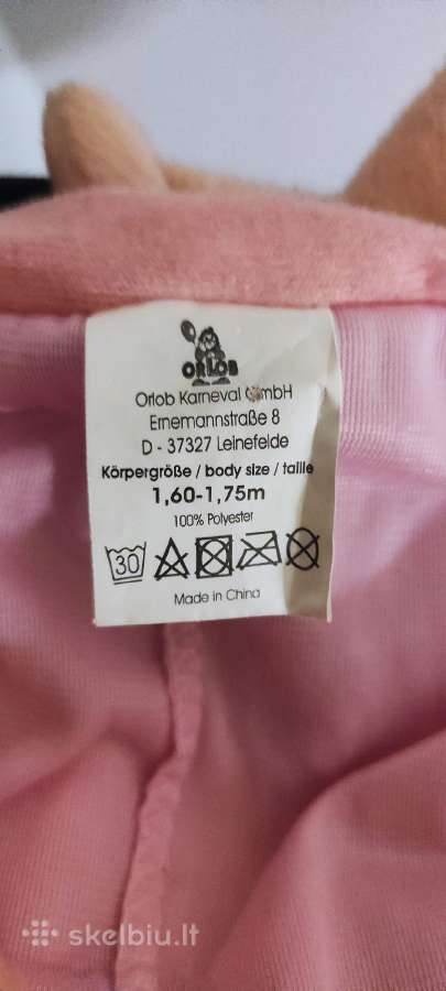 Karnavalinis paršiuko kostiumas - nuotraukos Nr. 3