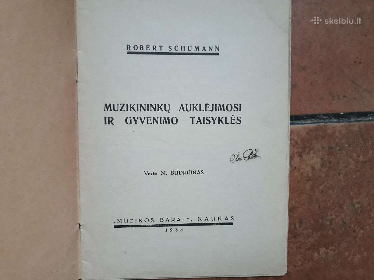Dukart Vyčio kryžiaus kavalieriaus autografai - nuotraukos Nr. 5
