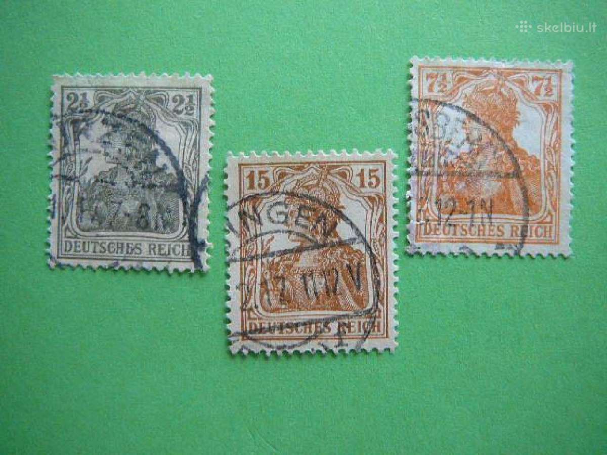 Standartai Vokietija 1916 antsp. vkt98/0a