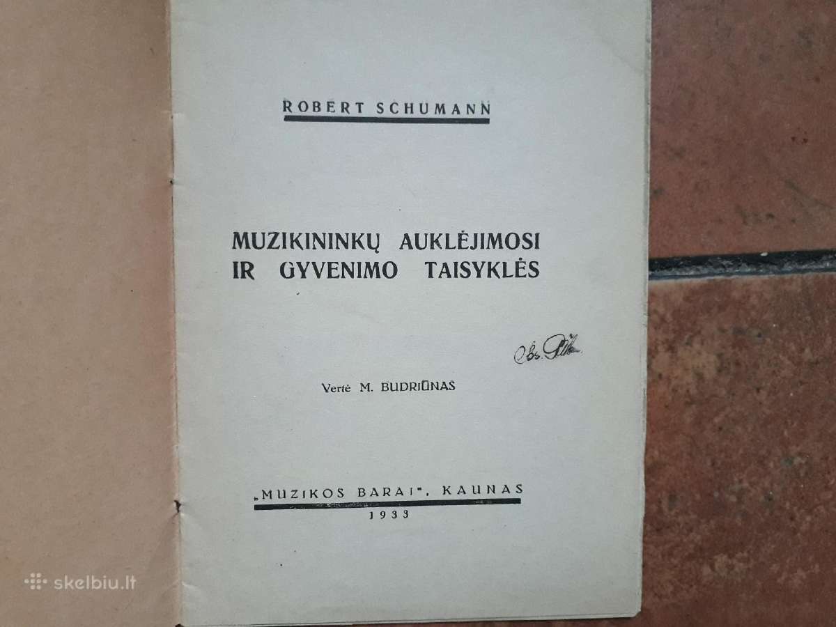 Dukart Vyčio kryžiaus kavalieriaus autografai - nuotraukos Nr. 5
