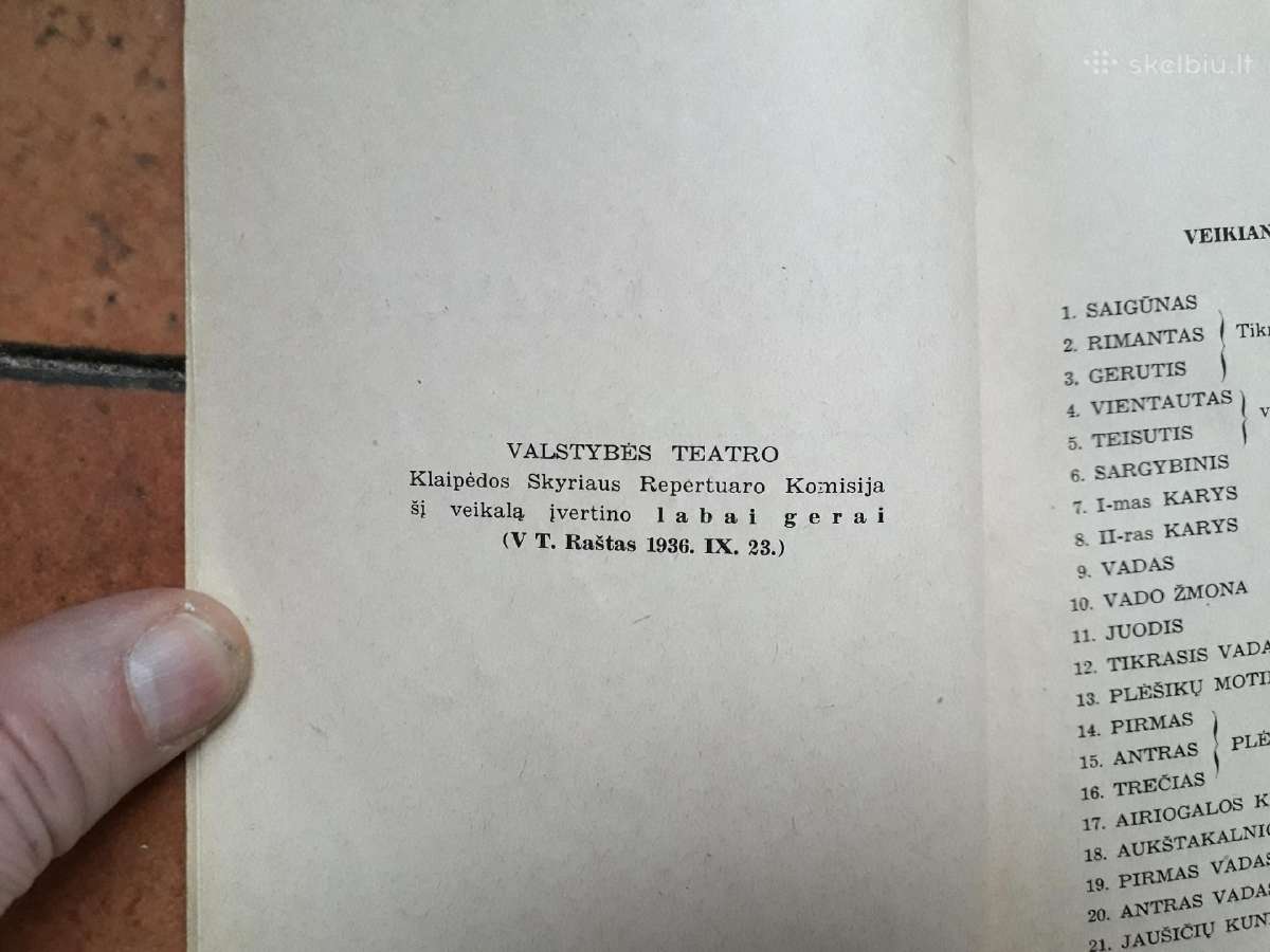 Dukart Vyčio kryžiaus kavalieriaus autografai - nuotraukos Nr. 9