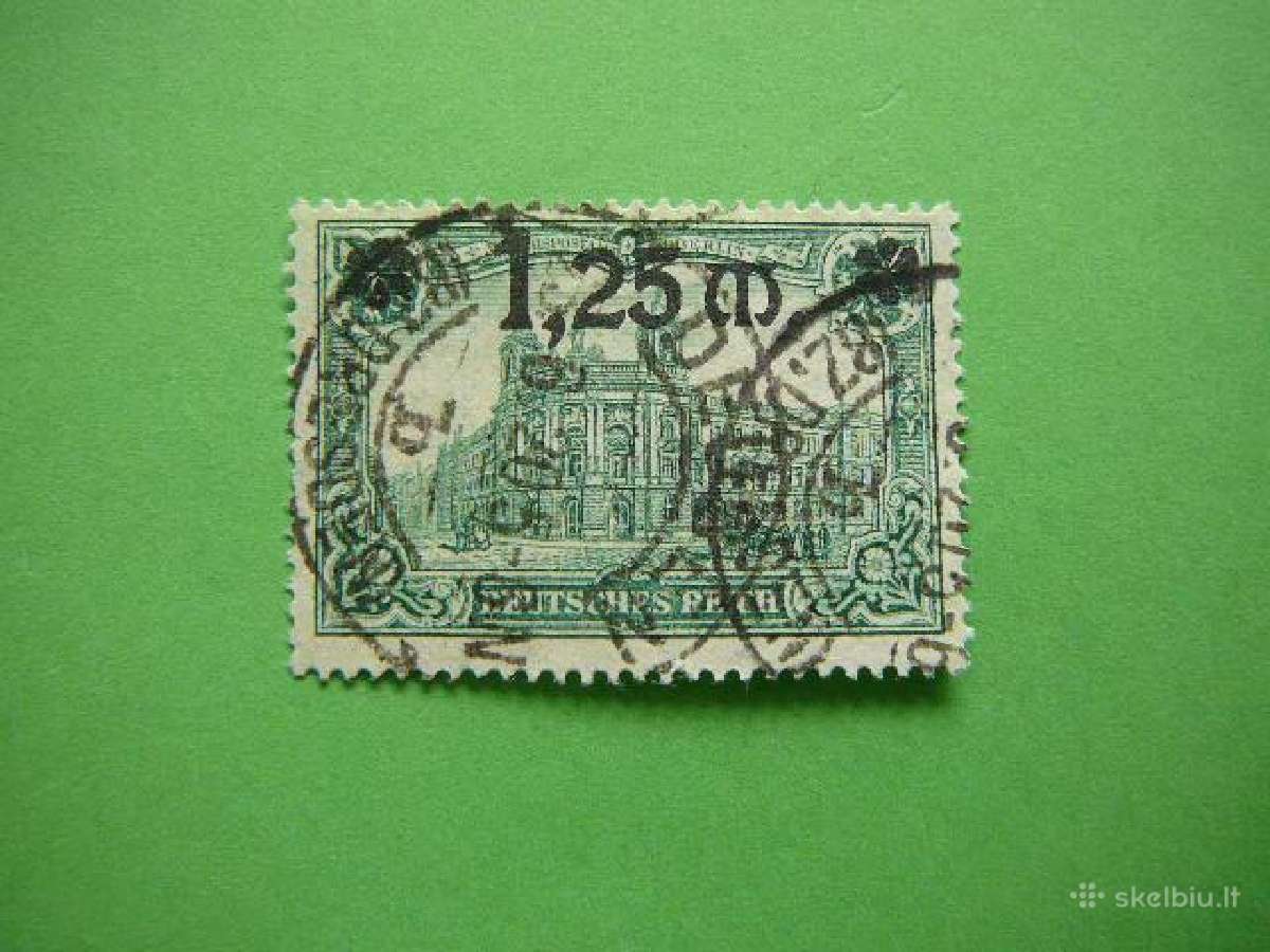 Standartai Vokietija 1920 antsp. vkt116a