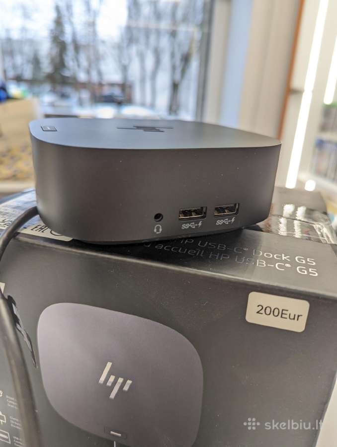 Hp Usb-c Dock G5 120w - nuotraukos Nr. 3