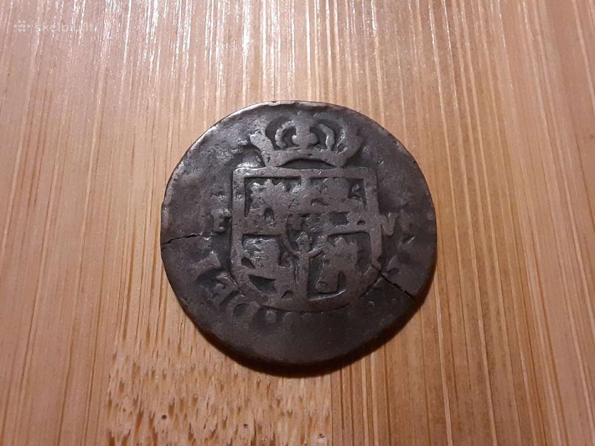 6 denarai 1710 Felipas V - Ispanija - nuotraukos Nr. 2
