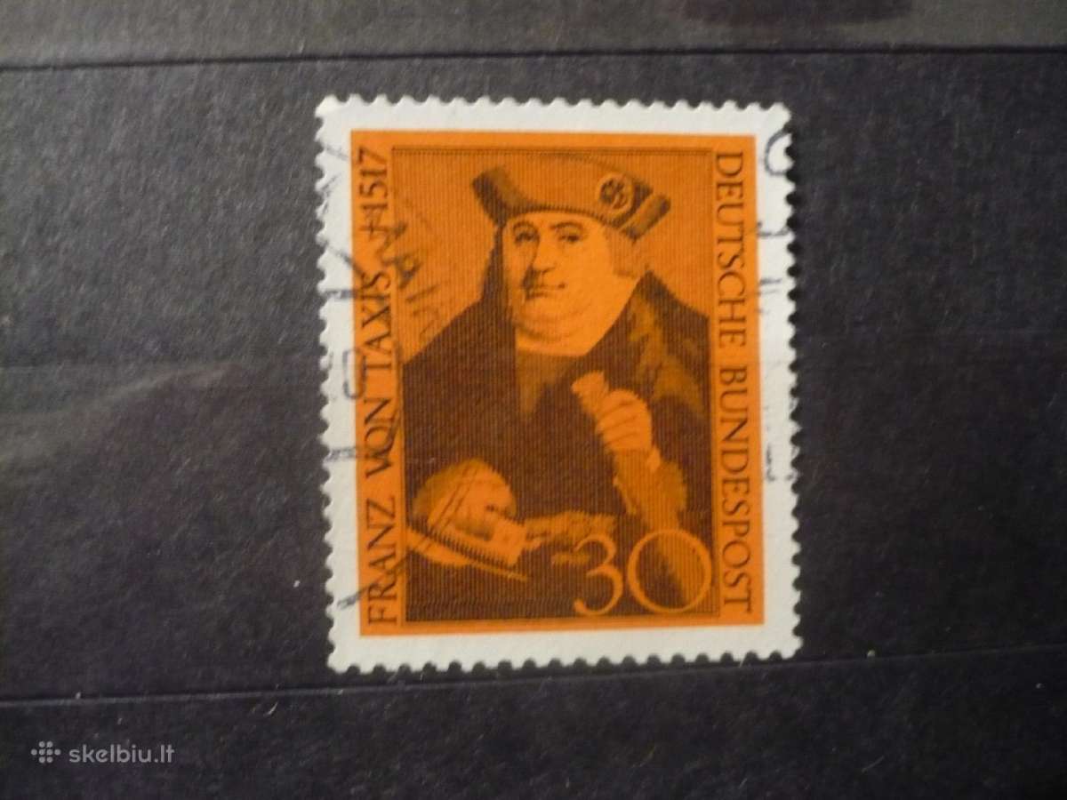 1967m. 450-osios Franzo fon Taksio mirties metinės