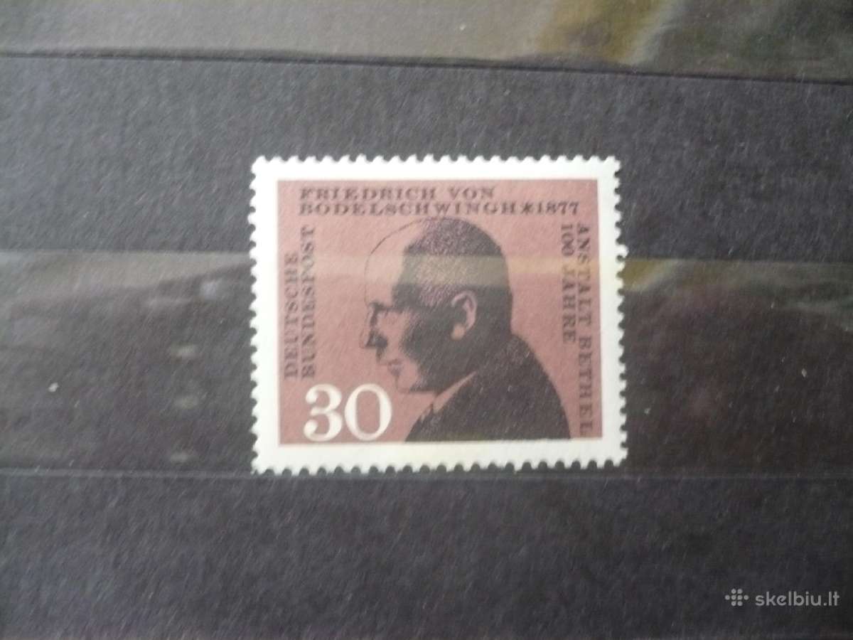 1967 m. Friedrichas von Bodelschwinghas Mhn