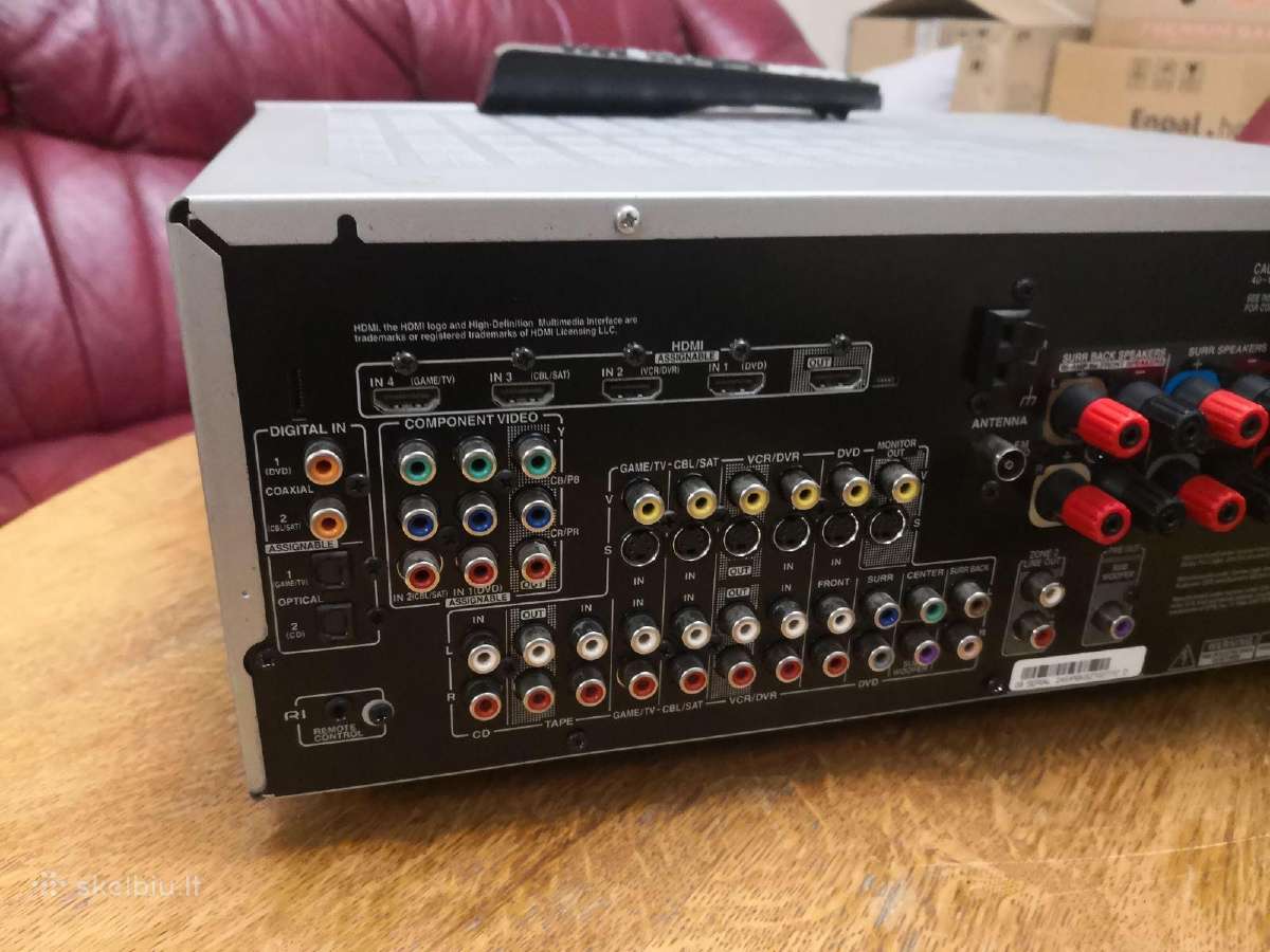 Onkyo tx sr 606 - nuotraukos Nr. 5