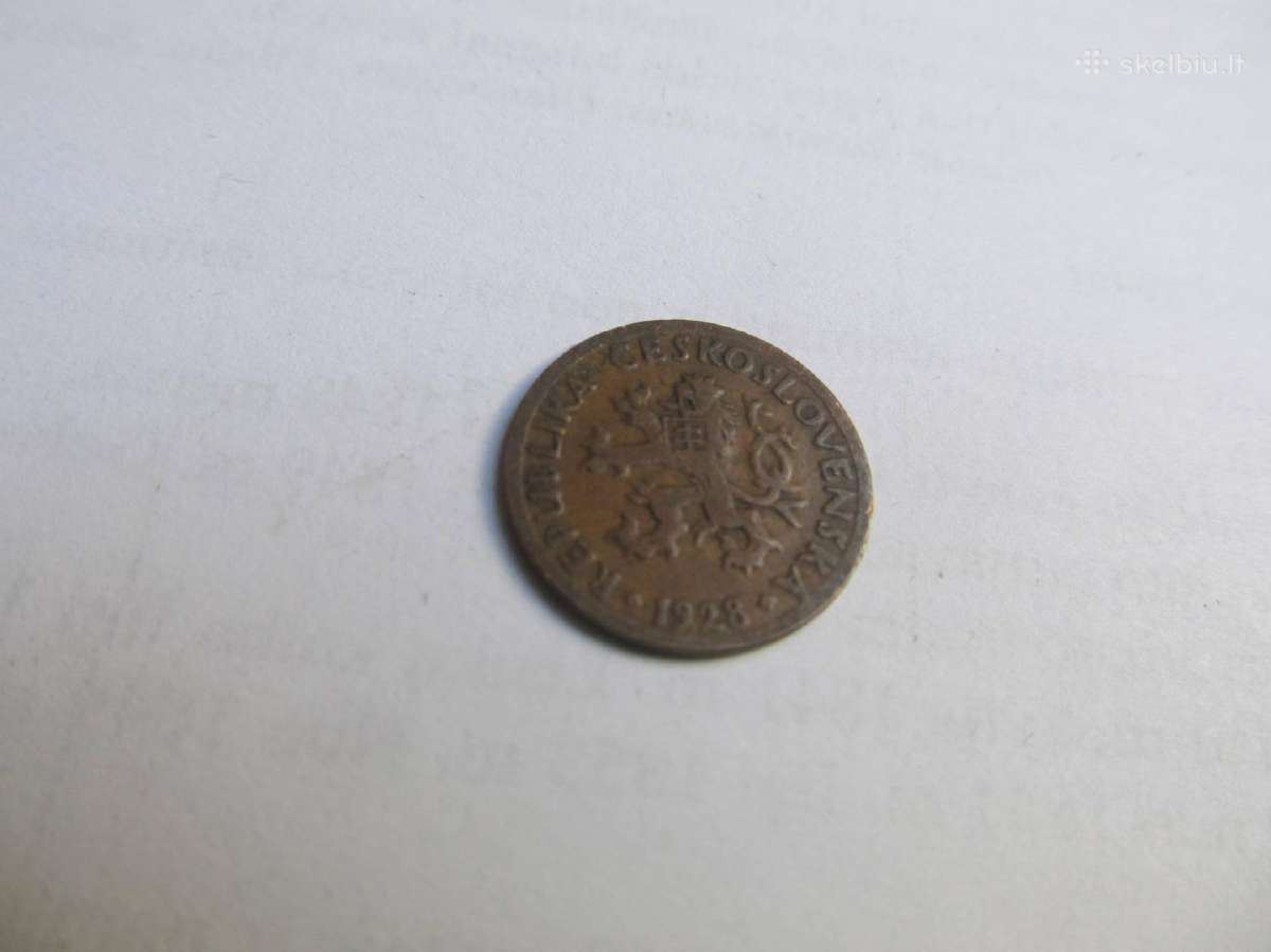 10 haleru , Čekoslovakija ,1924, 1928, 1938 - nuotraukos Nr. 4