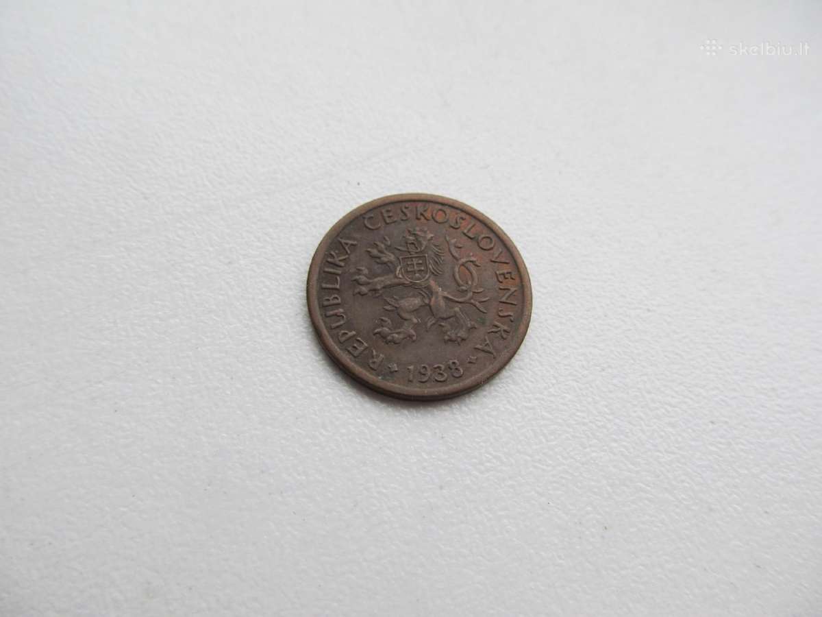 10 haleru , Čekoslovakija ,1924, 1928, 1938 - nuotraukos Nr. 6