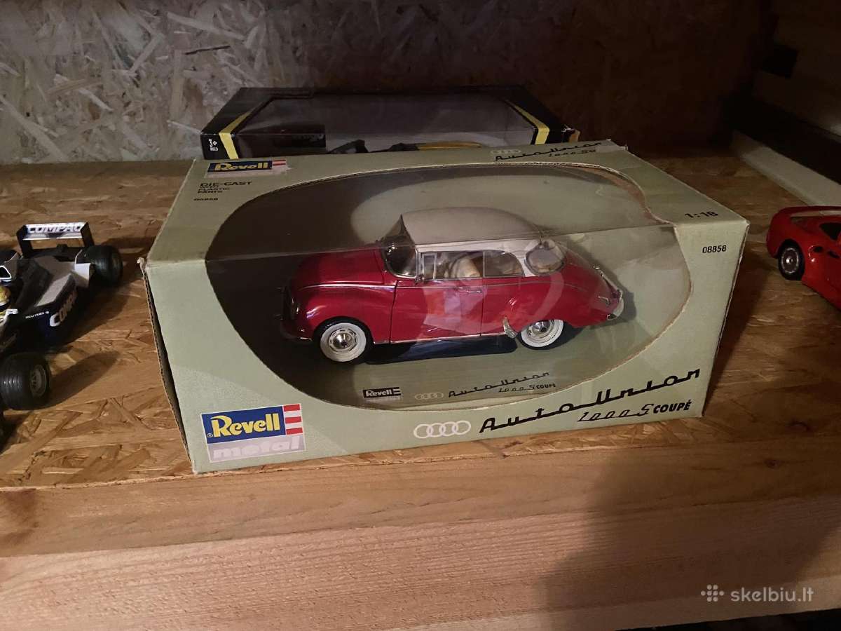 Revell auto union 1000 audi modeliukas 1:18