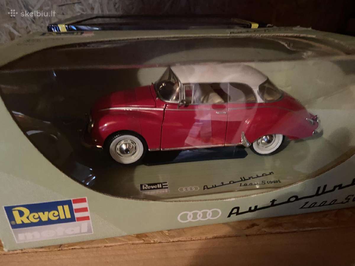 Revell auto union 1000 audi modeliukas 1:18 - nuotraukos Nr. 2
