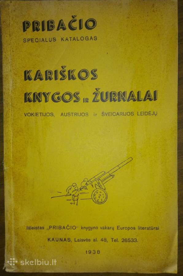 Kariškos Knygos Ir Žurnalai 1938 m.
