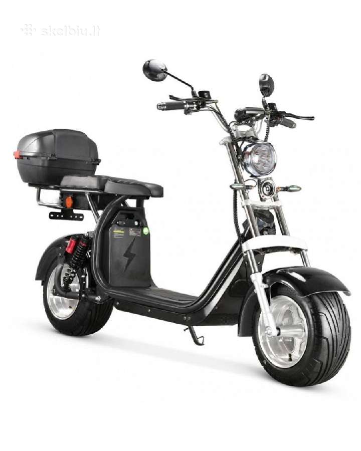 Citycoco elektrinis cioperis su offroad padangomis - nuotraukos Nr. 10