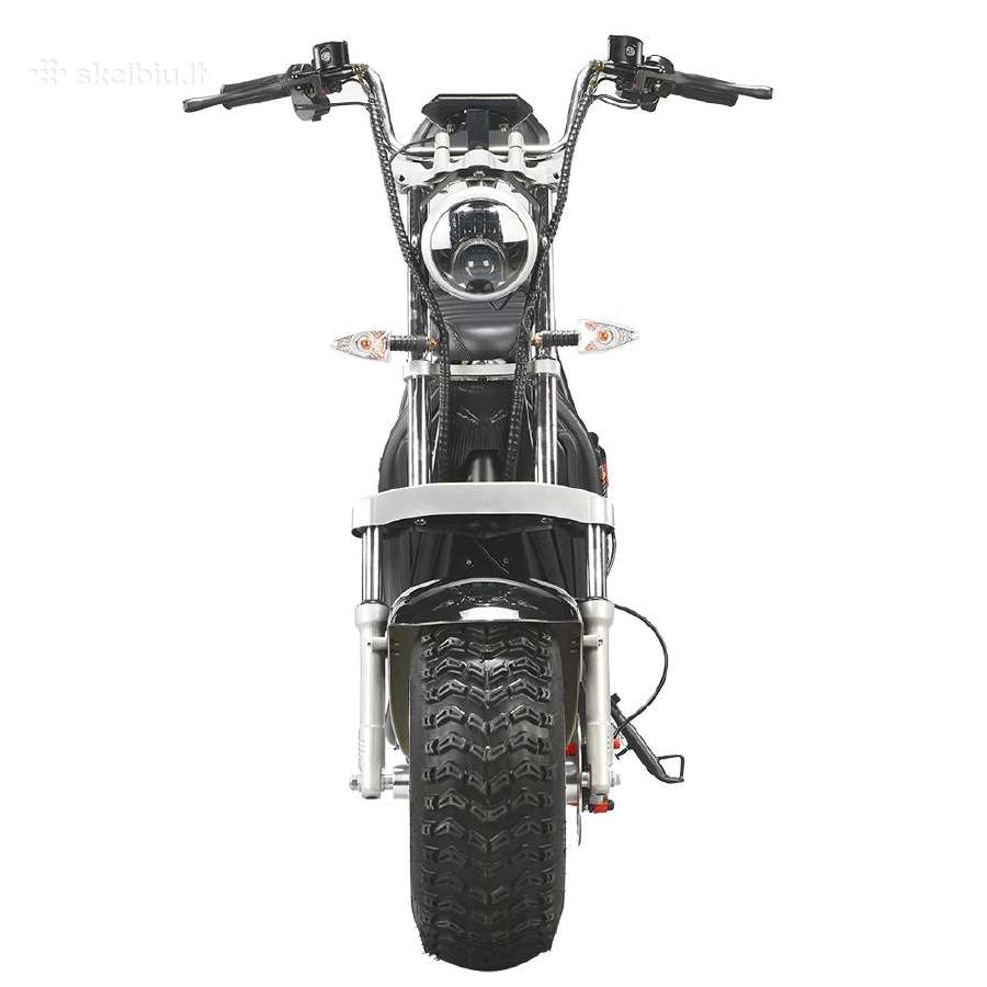 Citycoco elektrinis cioperis su offroad padangomis - nuotraukos Nr. 2