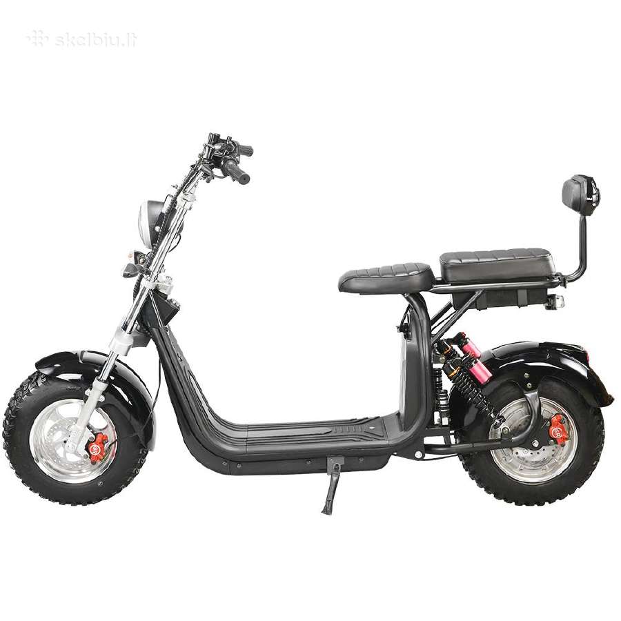 Citycoco elektrinis cioperis su offroad padangomis - nuotraukos Nr. 4
