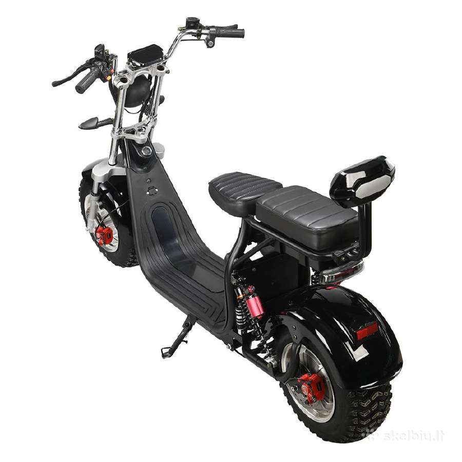 Citycoco elektrinis cioperis su offroad padangomis - nuotraukos Nr. 5