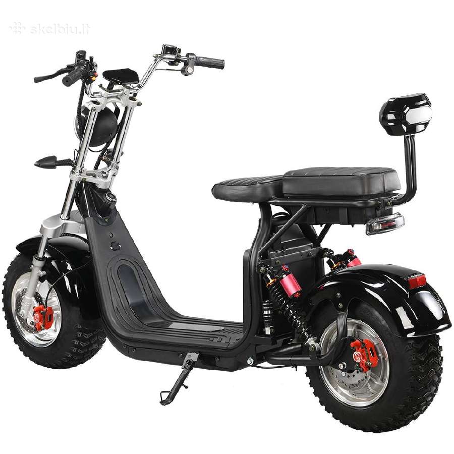 Citycoco elektrinis cioperis su offroad padangomis - nuotraukos Nr. 6