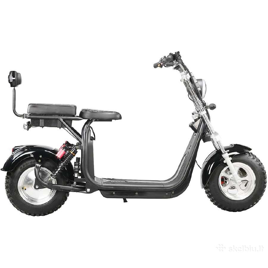 Citycoco elektrinis cioperis su offroad padangomis - nuotraukos Nr. 9