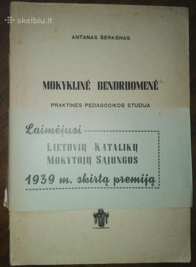Mokyklinė Bendruomenė Šerkšnas A. 1939 m.