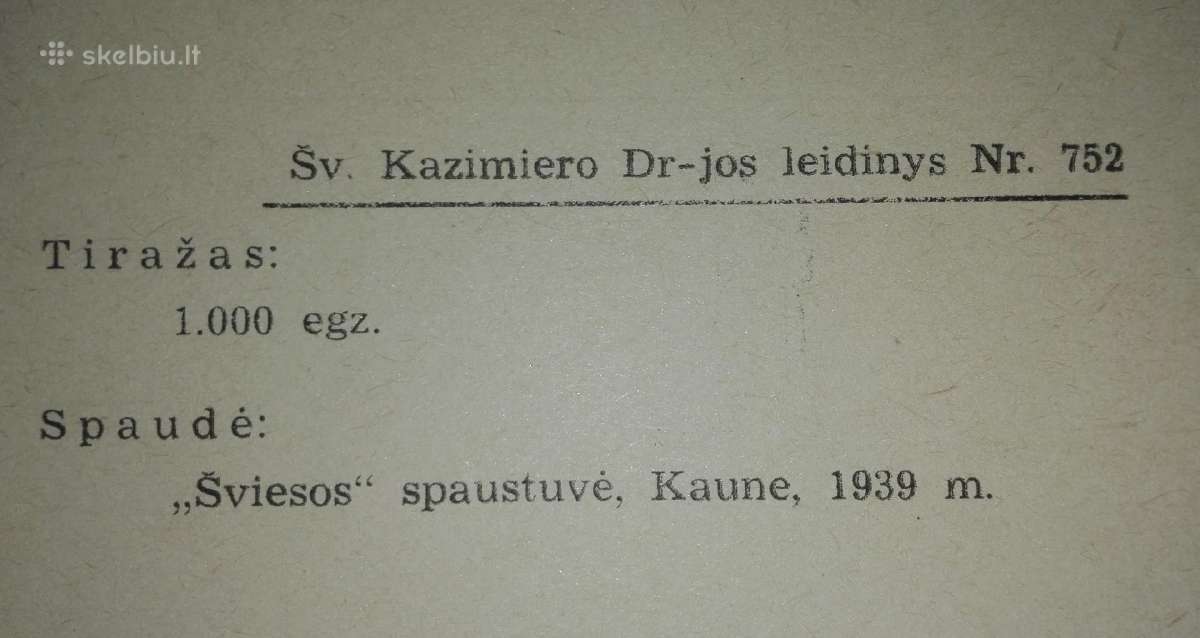 Mokyklinė Bendruomenė Šerkšnas A. 1939 m. - nuotraukos Nr. 2
