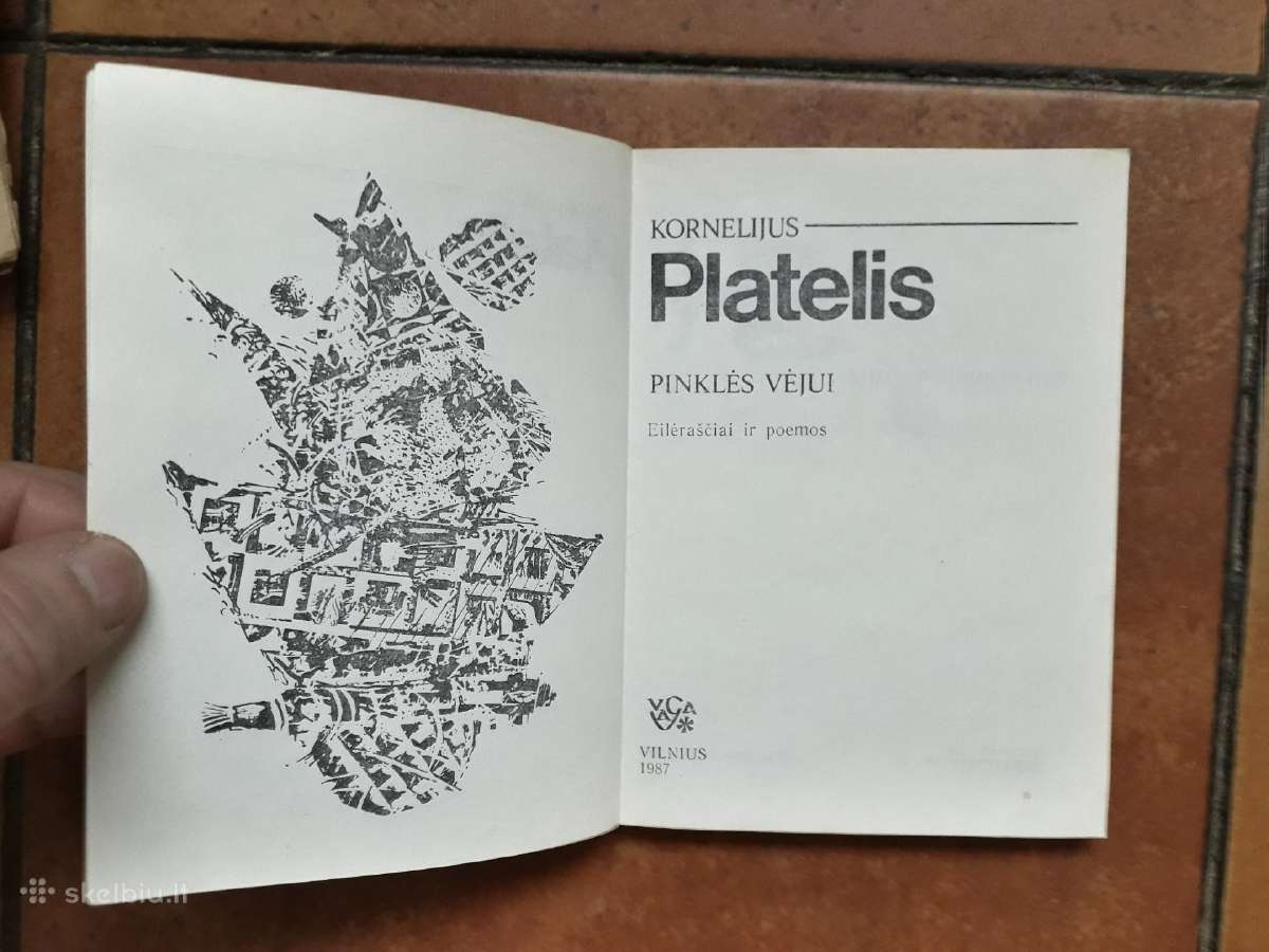 Kornelijus Platelis "Pinklės vėjui" 1987 m. - nuotraukos Nr. 4
