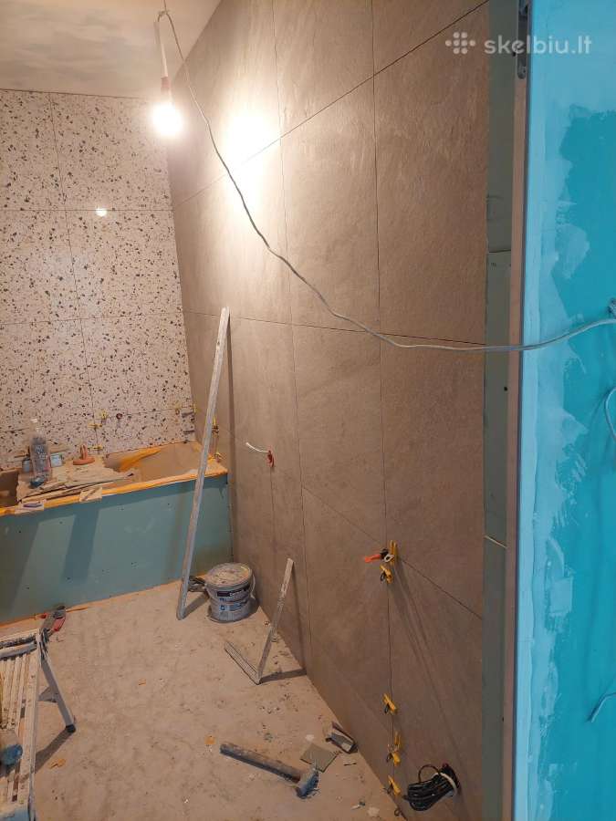 Klijuoju Plyteles, dažau,kiti apdailos darbai - nuotraukos Nr. 25